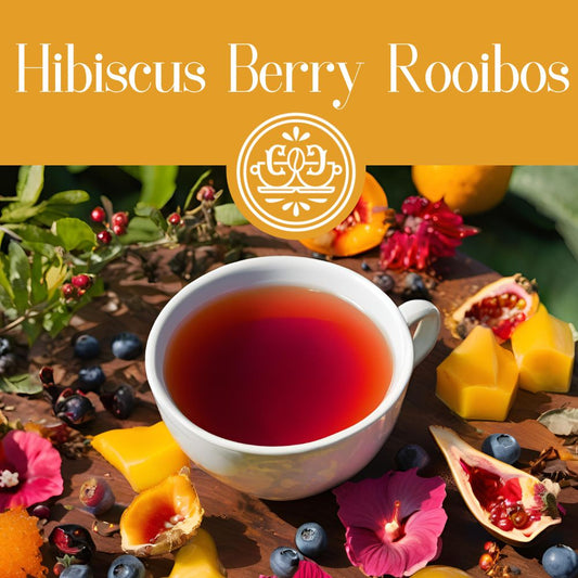 Hibiscus Berry Rooibos Tea (Caffeine-Free)