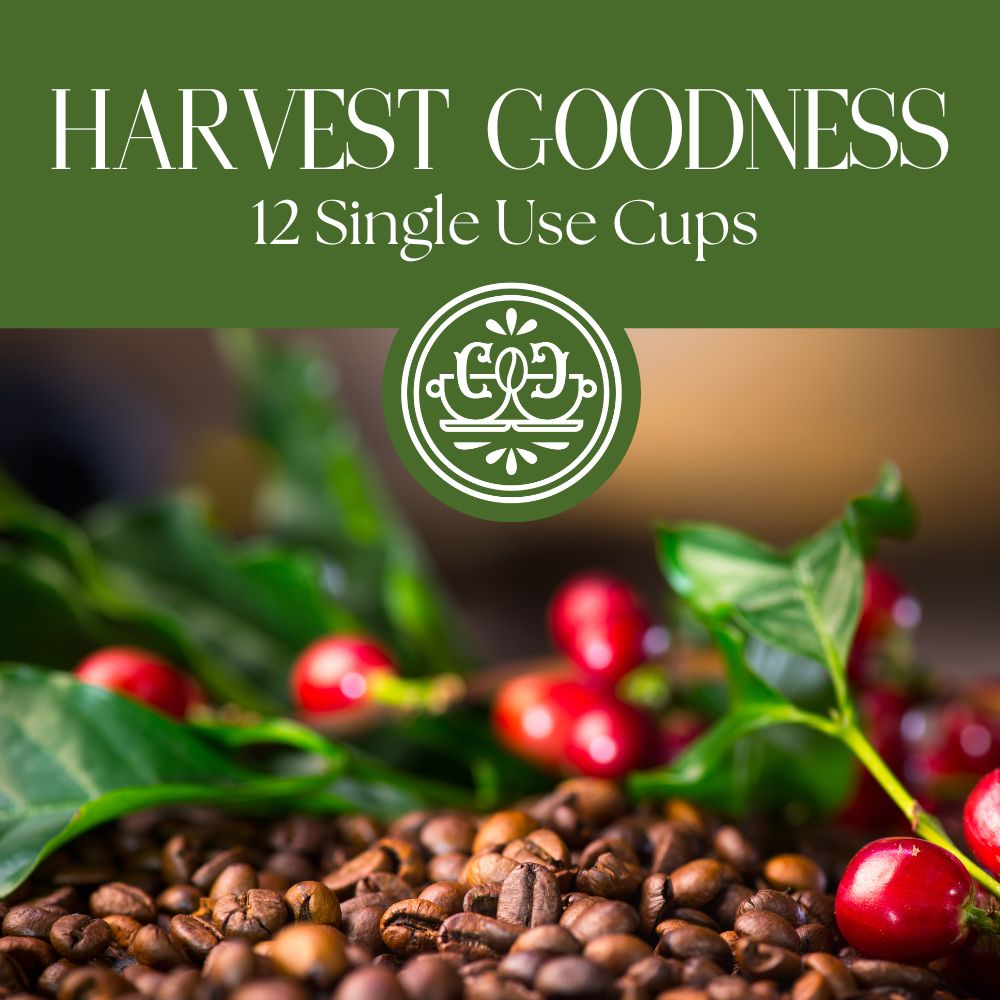 Harvest Goodness Coffee (Breakfast Blend) (12 Single Use Cups) (Medium Roast)